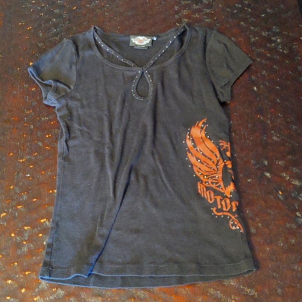 Vintage woman's Harley Davidson shirt M